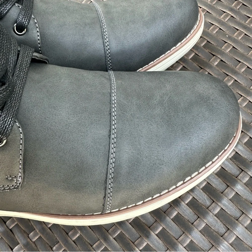 New Herringbone Jones Cap Toe Boots, Size 11.5, Vance Co., Men's Lace Up Shoes